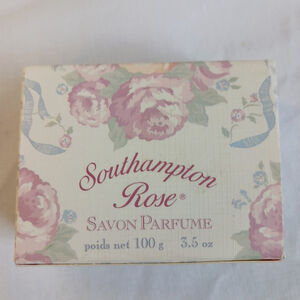 VTG Crabtree & Evelyn Scarborough & Company Southampton Rose Perfumed Soap NOS